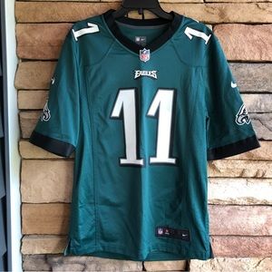 Nike Philadelphia Eagles green football Jersey Like New Small